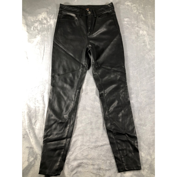 Free people faux leather pants size 28 - Picture 1 of 2
